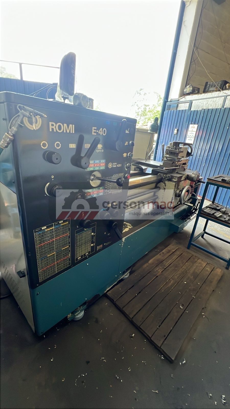 TORNO MECANICO ROMI E-40 - 510 X 1500 mm