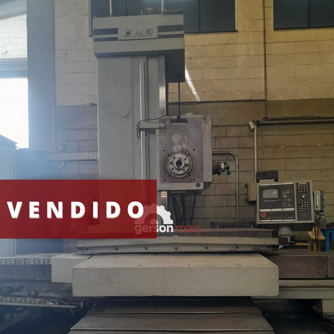 MANDRILHADORA CNC WOTAN B120 - SIEMENS - REVISAO COMPLETA