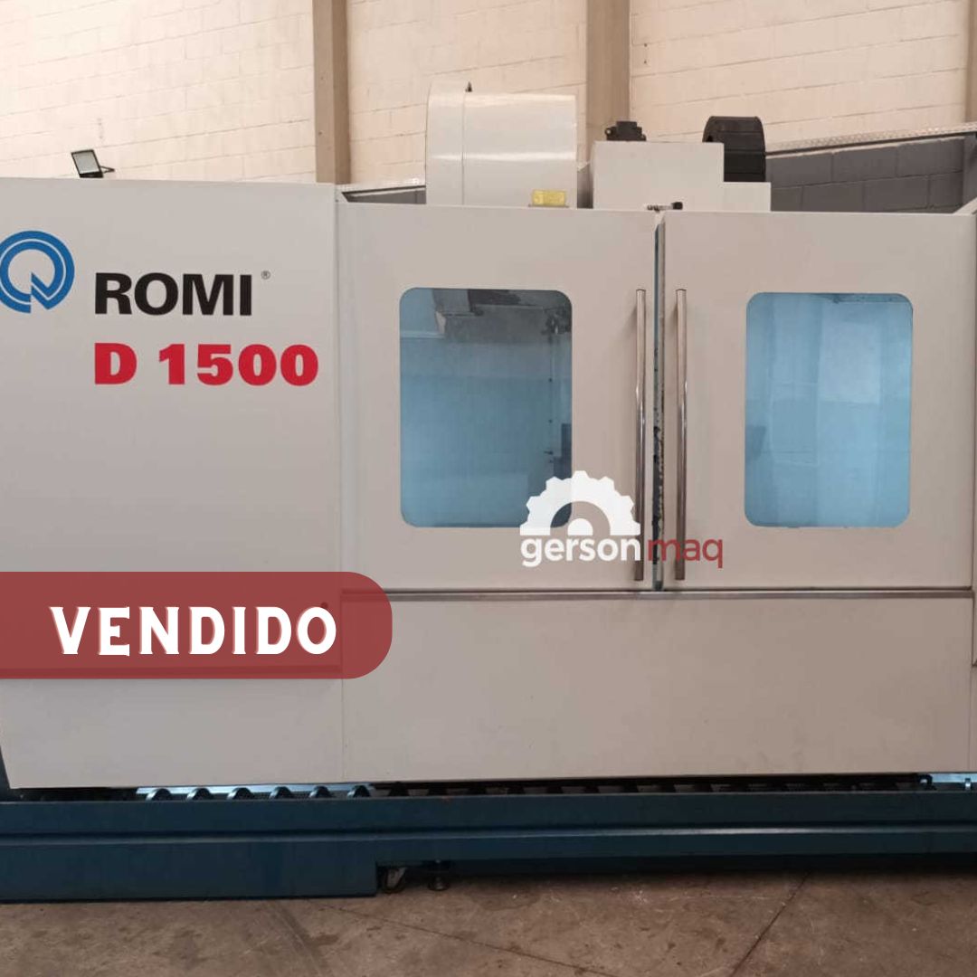 CENTRO DE USINAGEM ROMI D1500 ANO 2011