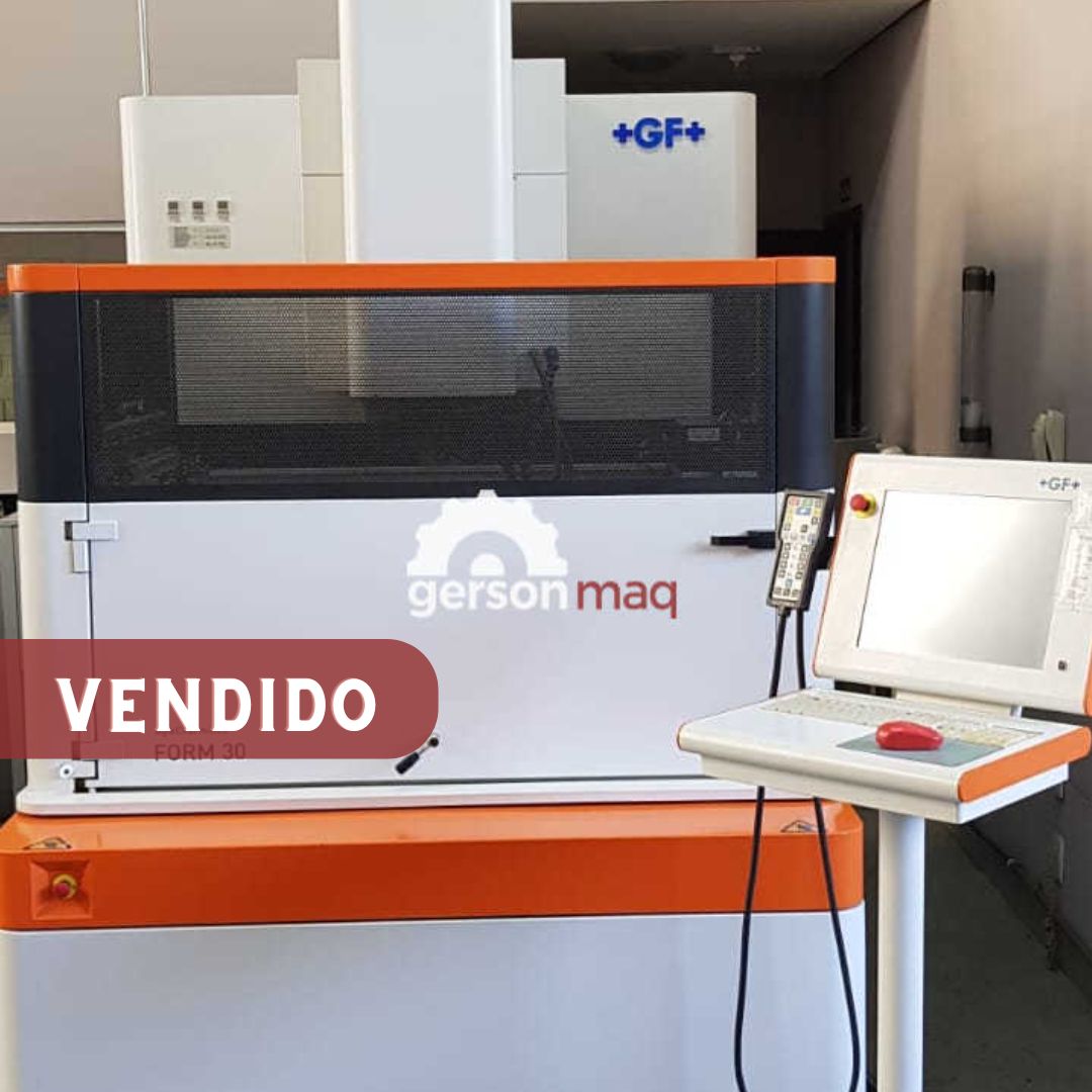 ELETROEROSAO A PENETRACAO CNC AGIE CHARMILLES FORM 30 ANO 2016