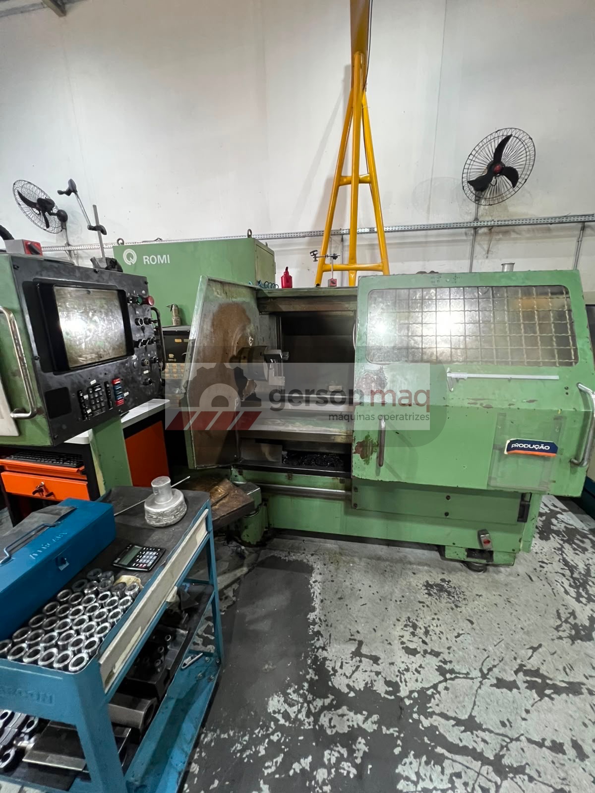 TORNO CNC ROMI ECN40II MACH 3