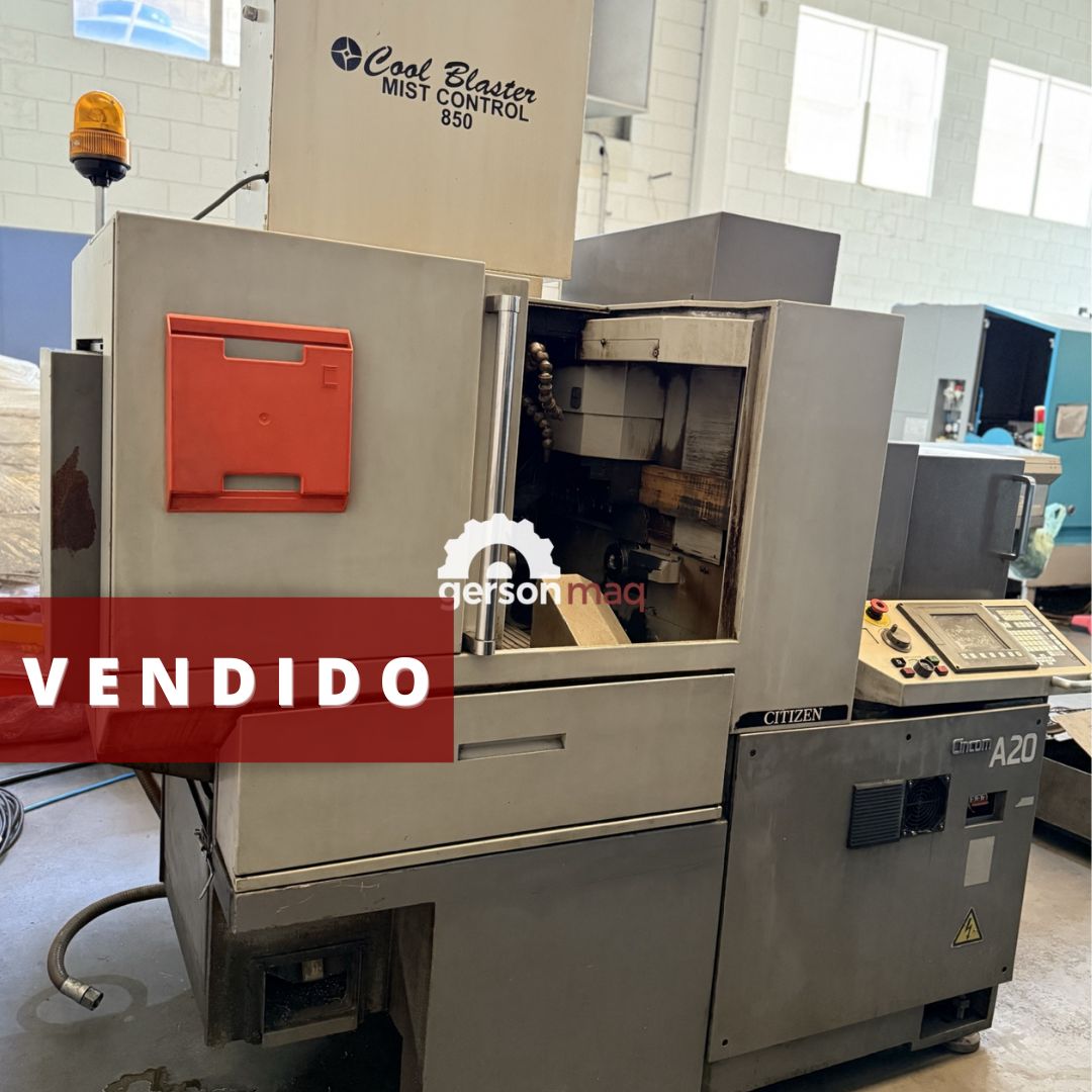 TORNO CNC CABEÇOTE MOVEL CITIZEN A20 COM ALIMENTADOR edge 454 – 2007