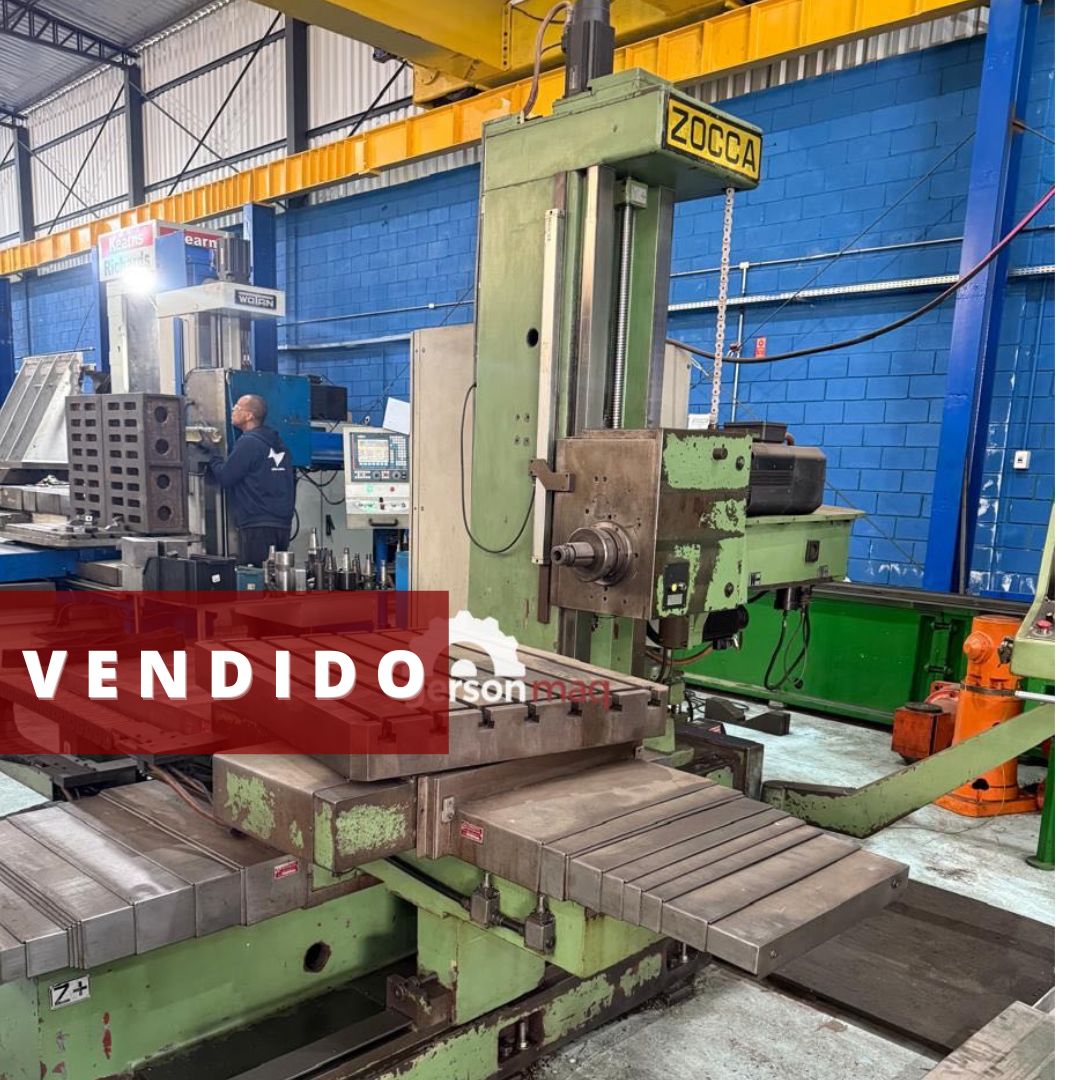 MANDRILHADORA CNC ZOCCA MFZ-80 - PERFEITO ESTADO