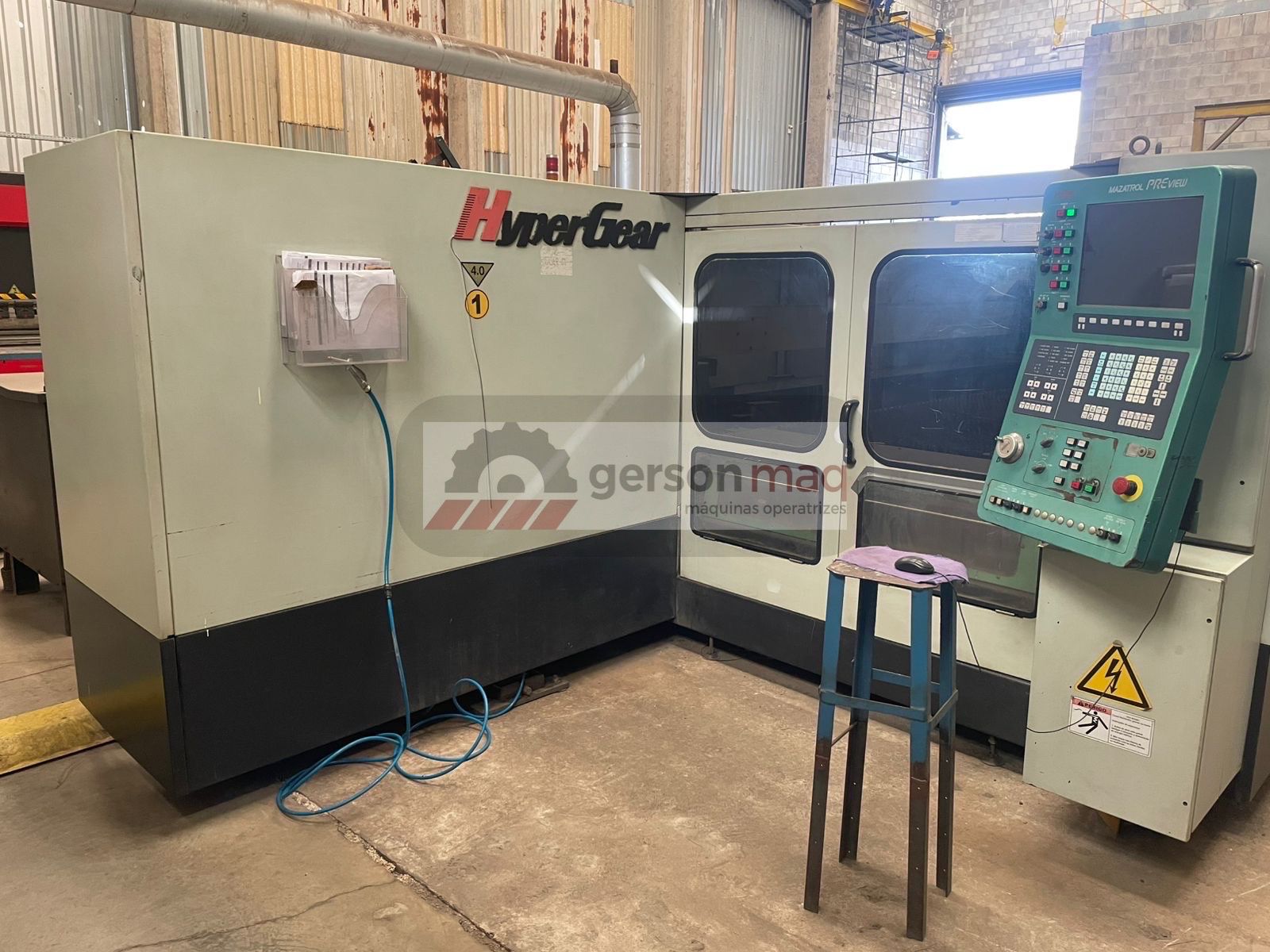 CORTE A LASER MAZAK 4000 WATTS - ANO 2005 - CO2