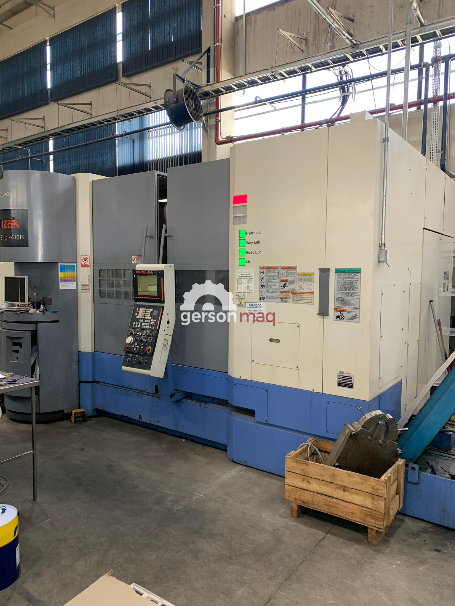 CENTRO DE TORNEAMENTO MAZAK INTEGREX e-410H ano 2006