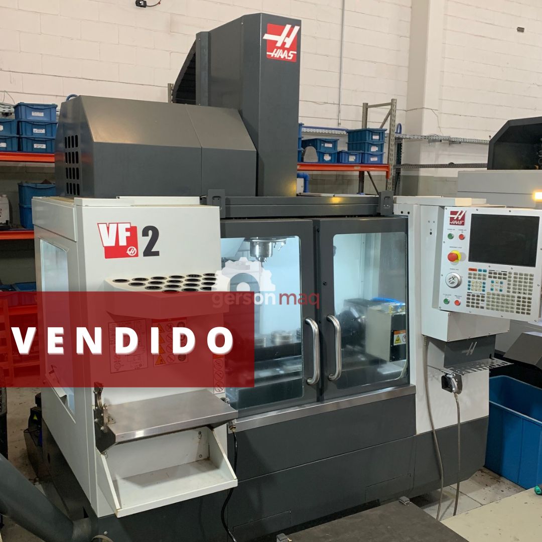 CENTRO DE USINAGEM MARCA HAAS VF2 ANO 2019 COM 4 EIXO