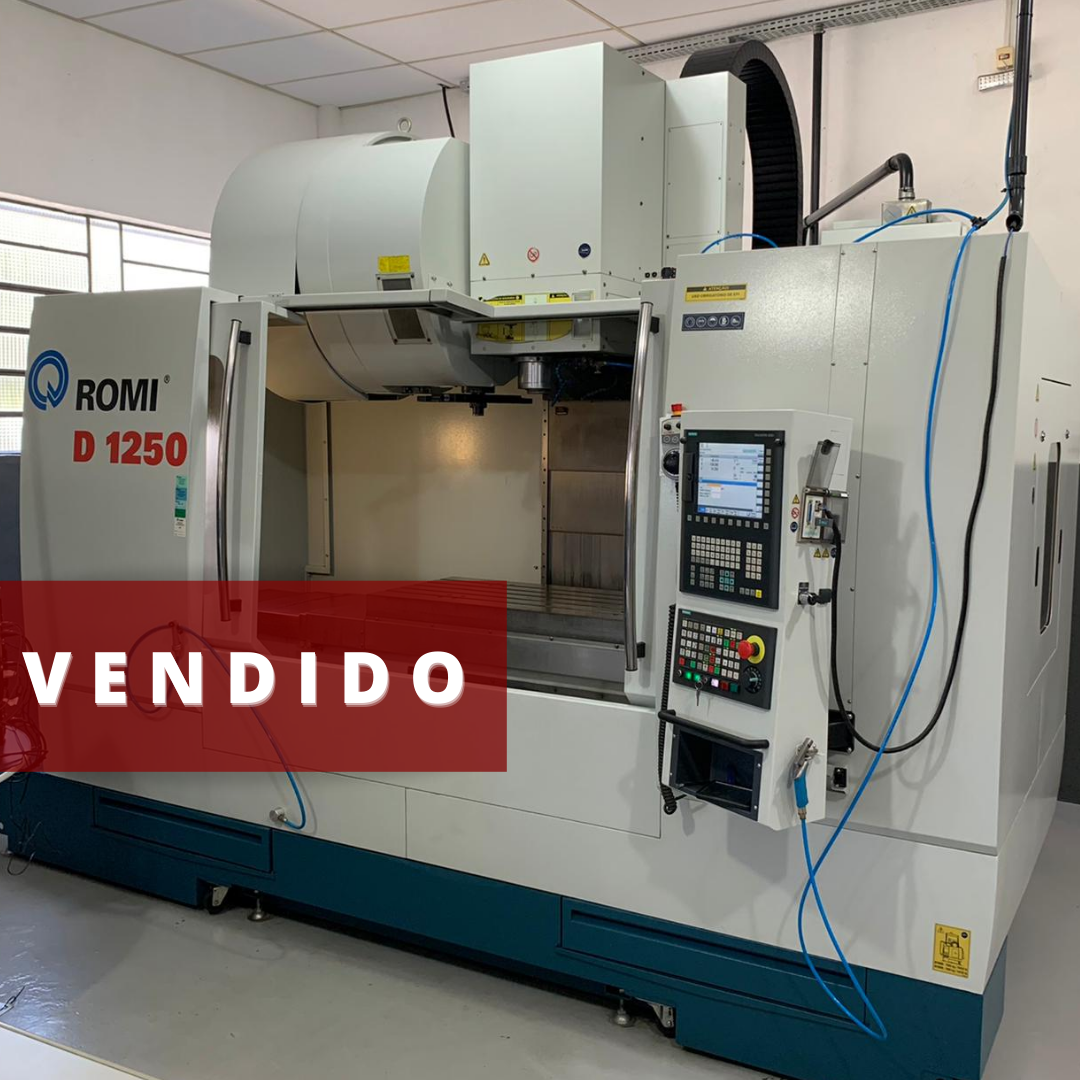 CENTRO DE USINAGEM ROMI DISCOVERY D1250 ANO 2013 COM REF. INTERNA