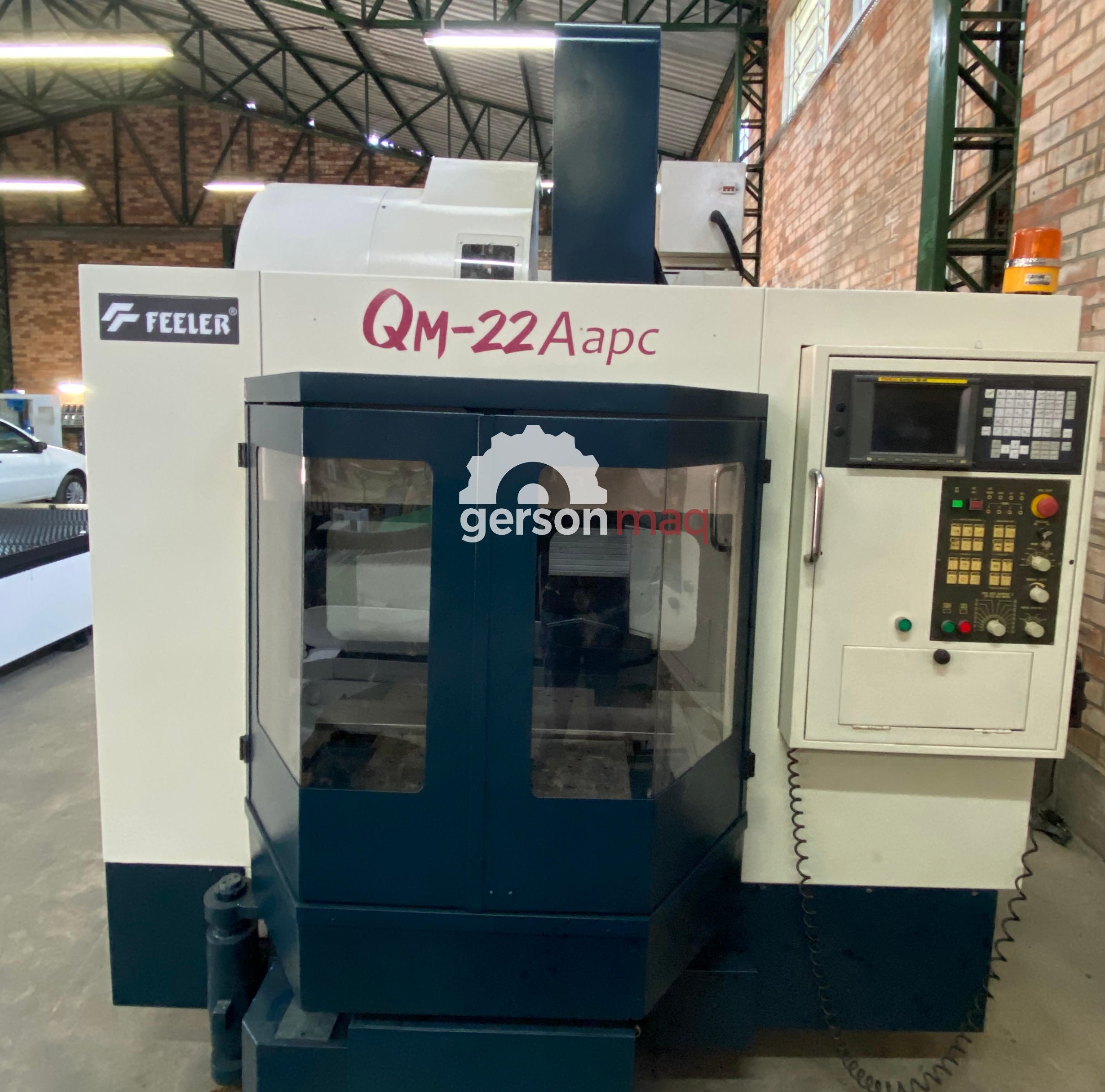 CENTRO DE USINAGEM DUPLO PALLET FEELER QM-22 APC ANO 2005