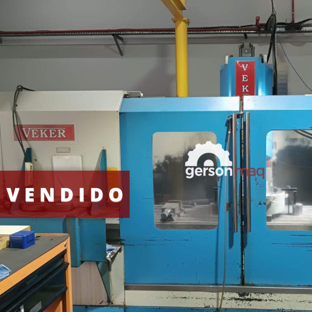 FRESADORA CNC VEKER MVK2500-F ANO 2013