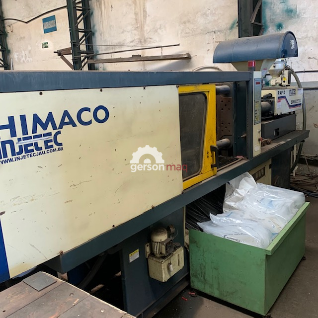 INJETORA DE PLASTICO HIMACO RAPID 500 - 825 LI CAP 150 TON