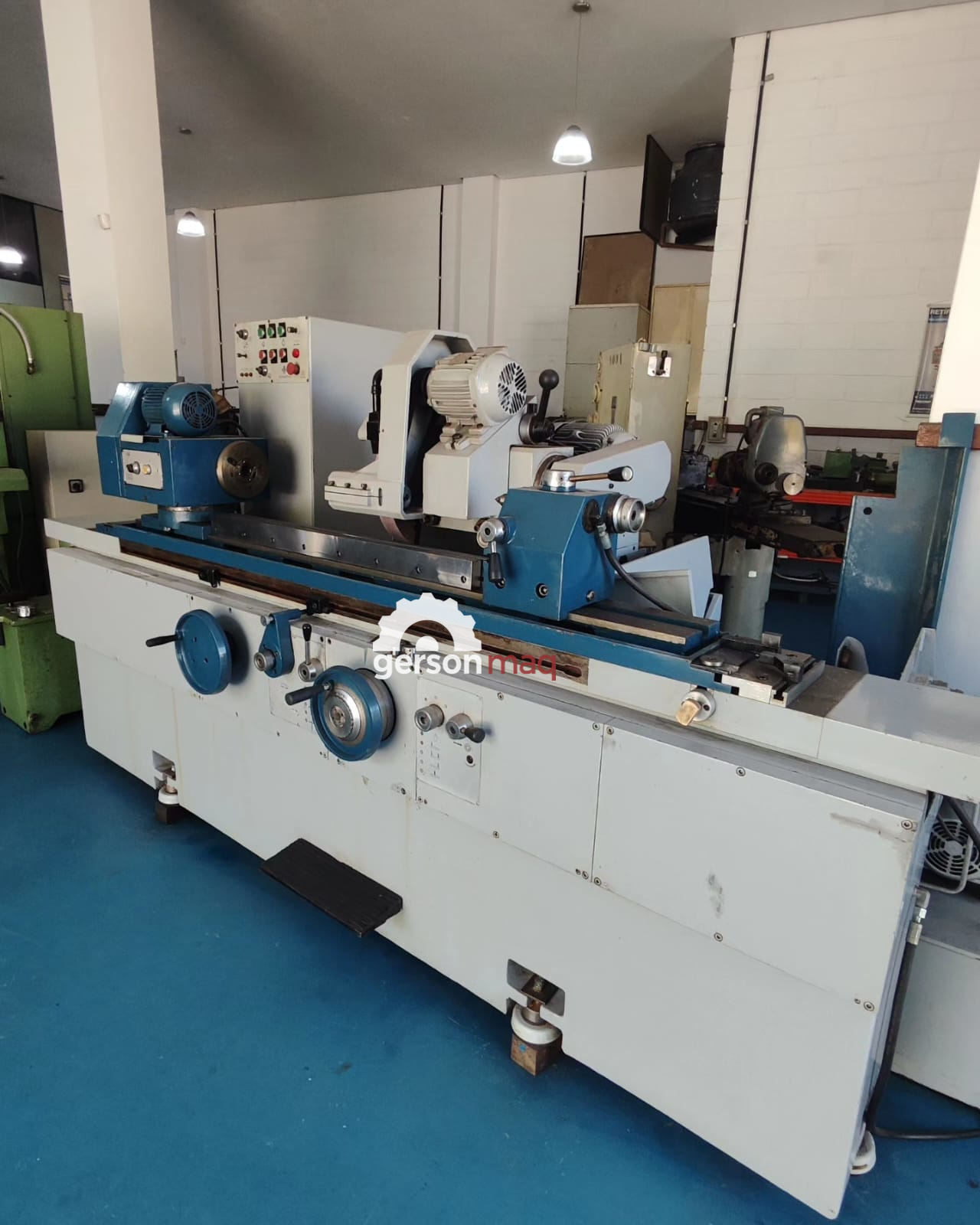 RETIFICA CILINDRICA UNIVERSAL SULMECANICA RUAP 1250 E REFORMADA COM GARANTIA
