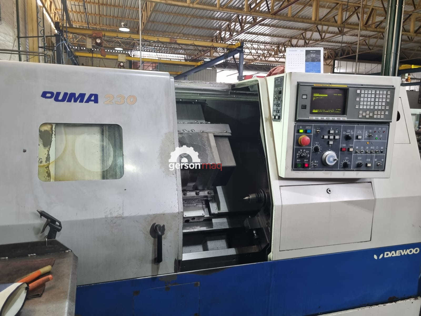TORNO CNC DAEWOO PUMA 230C ANO 2000