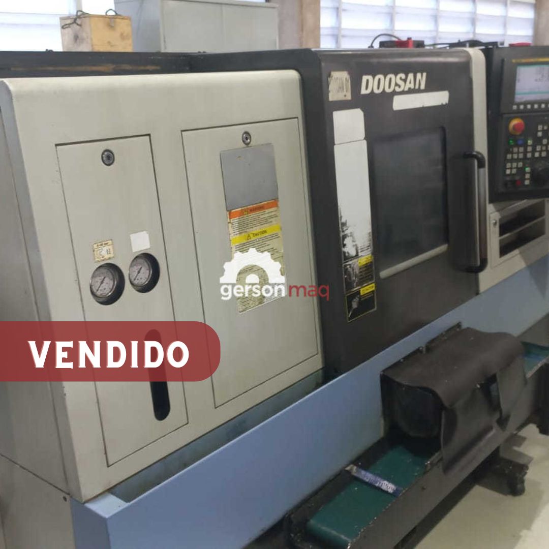 TORNO CNC DOOSAN LYNX220LMSA – ACIONADA - SUB SPINDLE ANO 2013