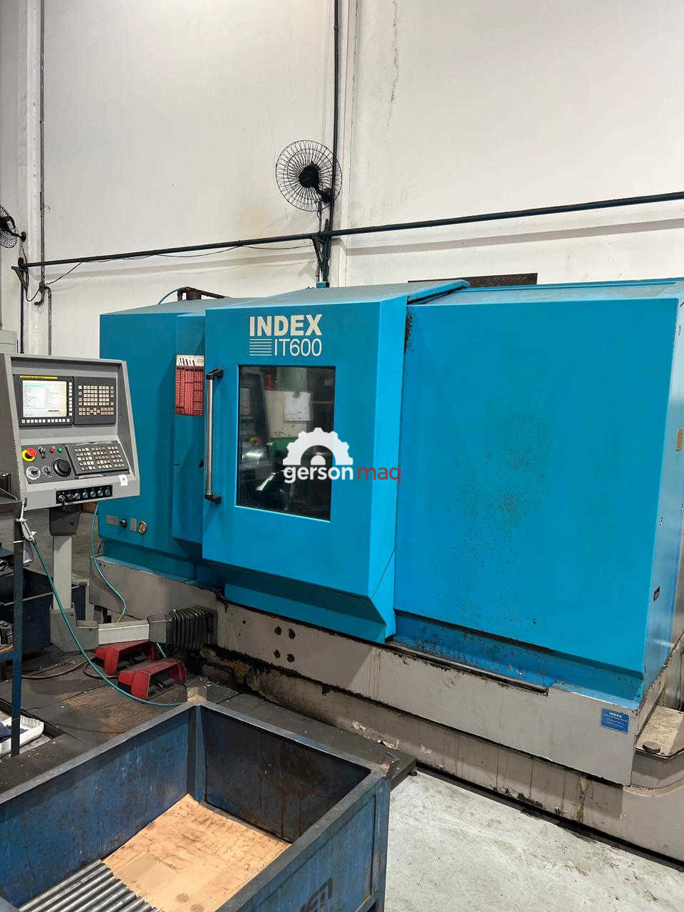 TORNO CNC INDEX IT600 - FERRAMENTA ACIONADA - ANO 2015