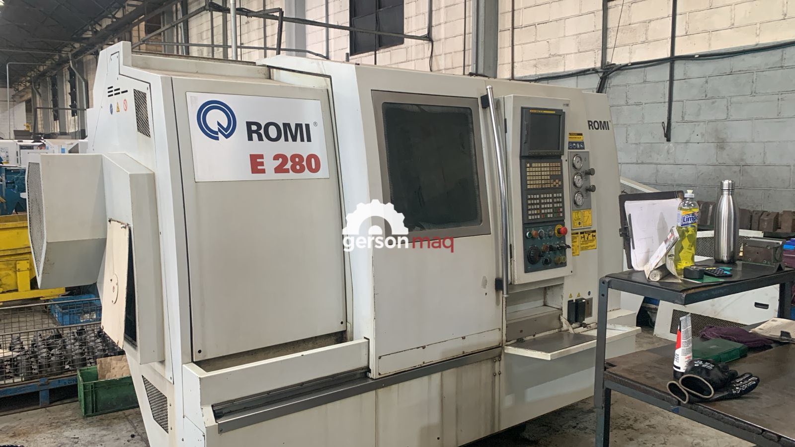 TORNO CNC ROMI E280 - ANO 2009