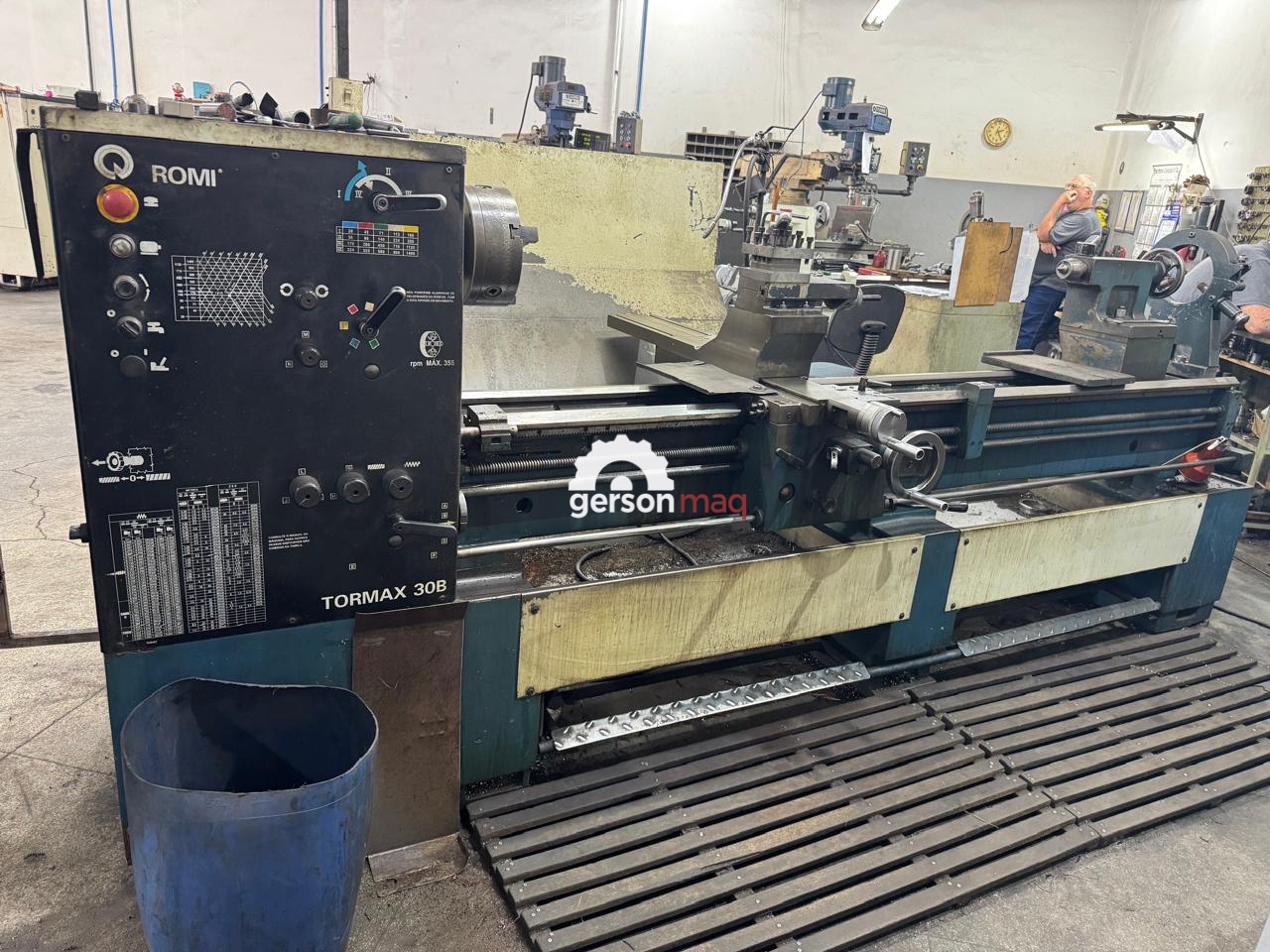 TORNO CONVENCIONAL ROMI TORMAX 30 B – 620 X 2000 MM