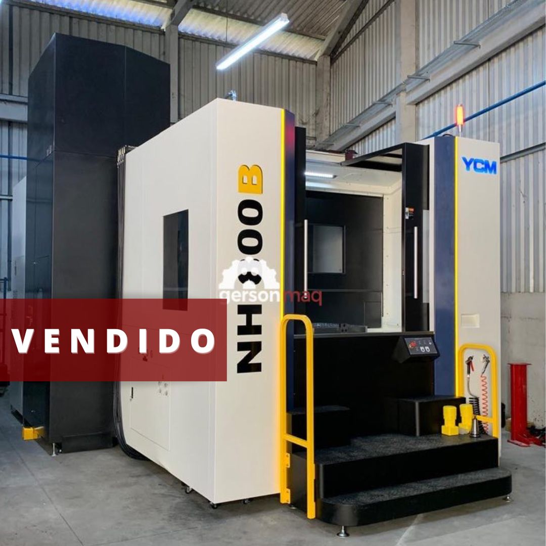 CENTRO DE USINAGEM HORIZONTAL YCM NH800B - PALLET 800 mm - ANO 2020