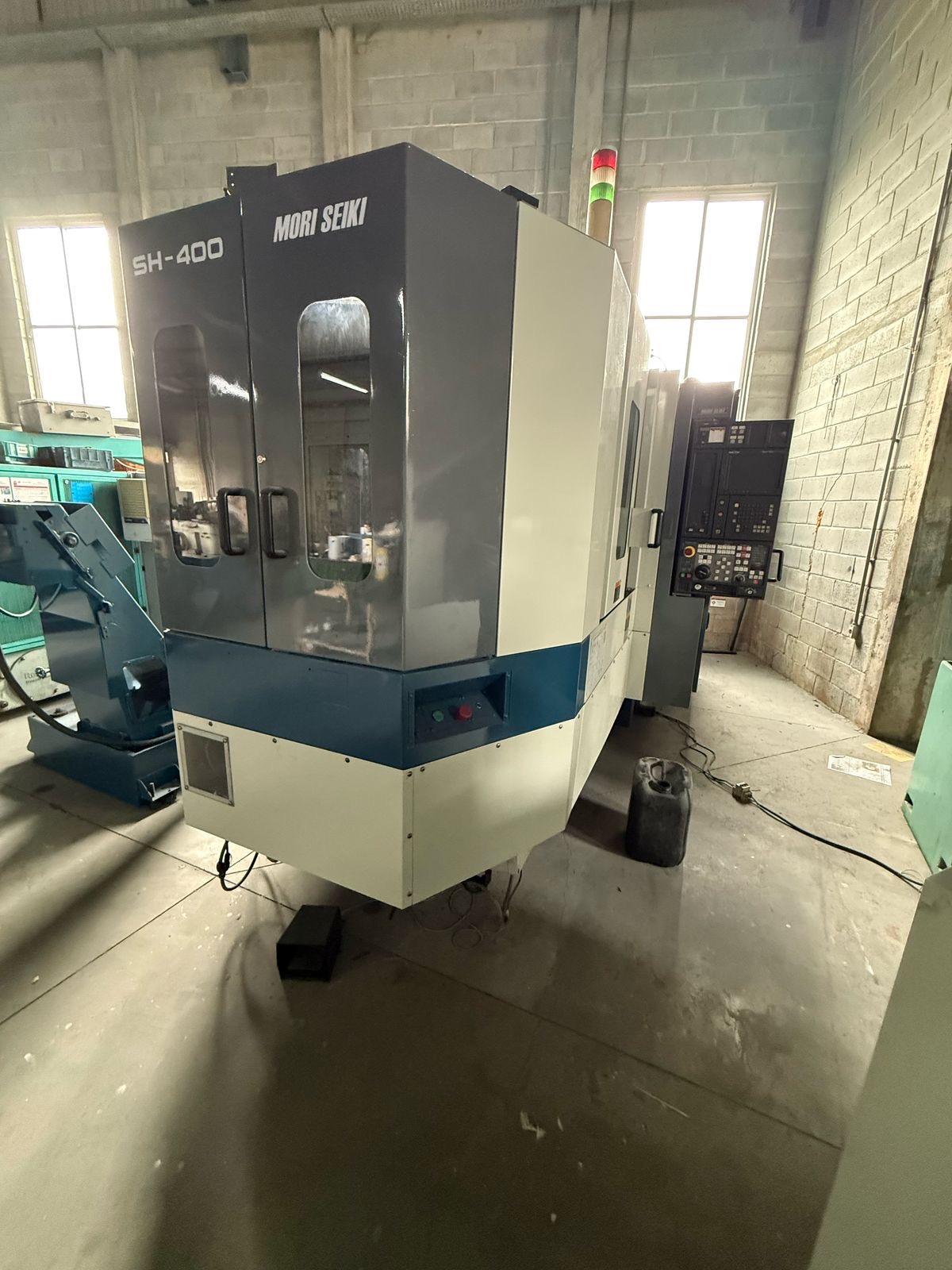 CENTRO DE USINAGEM HORIZONTAL DUPLO PALLET MORI SEIKE SH400 - REFORMADO