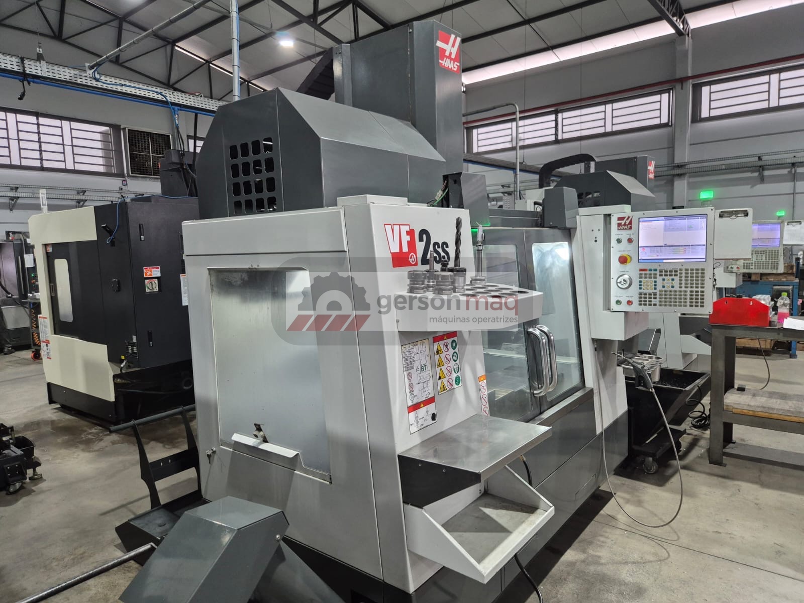 CENTRO DE USINAGEM HAAS VF-2SS - 12.000 RPM - ANO 2020